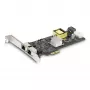 StarTech.com 2-portowa karta sieciowa 2,5Gbps NBASE-T PoE, dwuportowa Intel I225-V, 802.3af/at PoE+ Multi-Gigabit NIC, serwerowa karta sieciowa PCI Express, zasilana LP4/8-pin przez PCIe