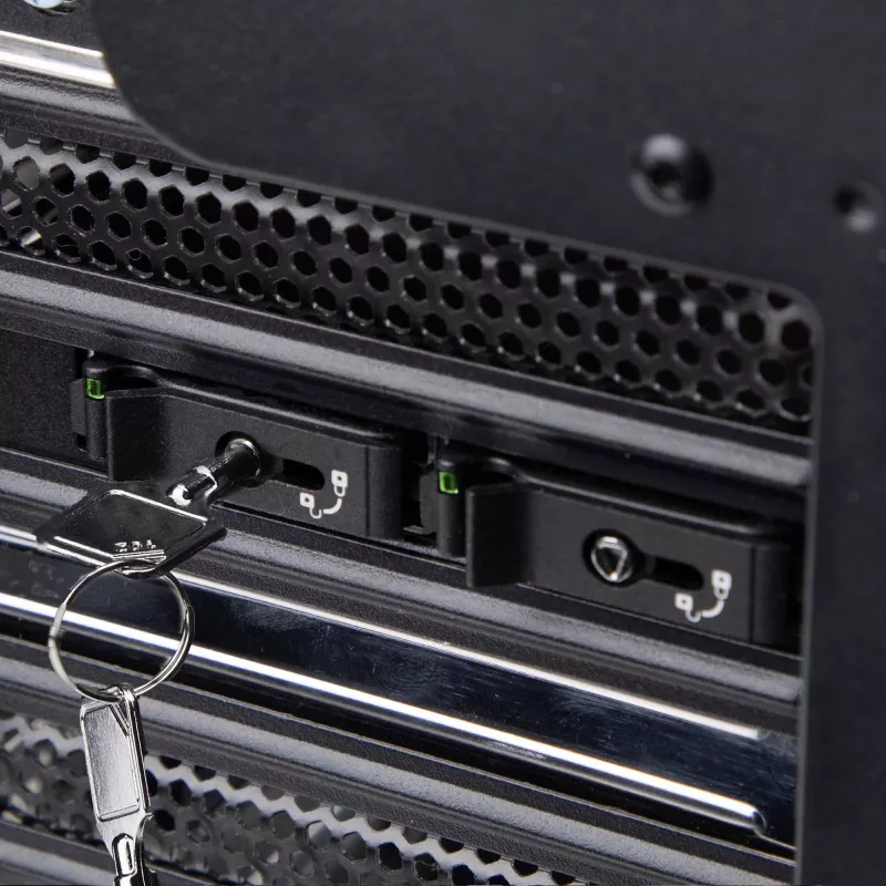 StarTech.com Dual-Bay M.2 NVMe SSD to PCIe x8 Removable Mobile Rack; Bifurcation Required; Tool-less Installation, PCIe Backplane w/Two Hot-Swap Drive Bays