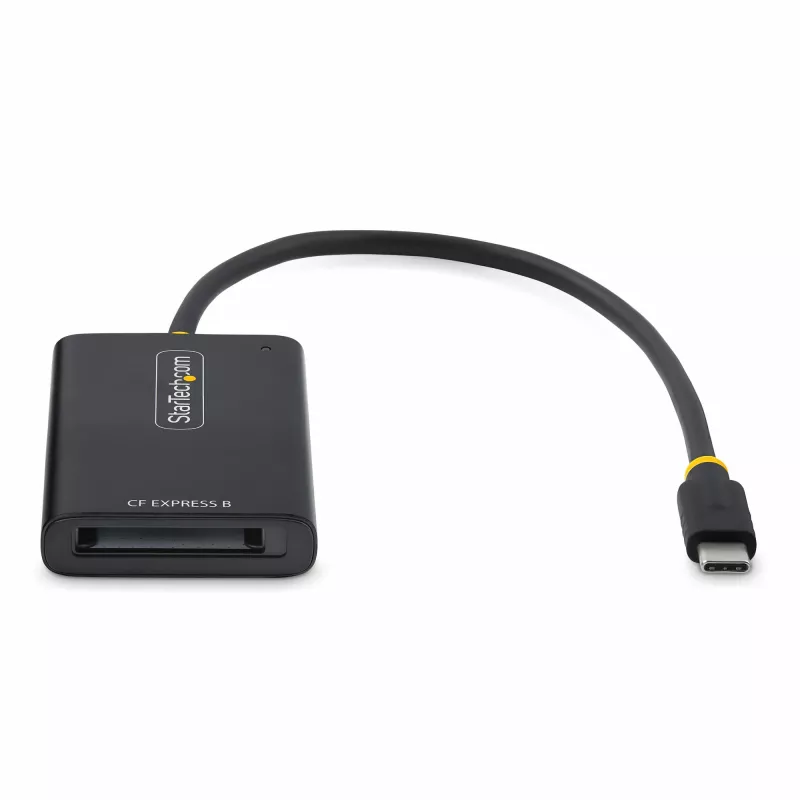 Czytnik kart USB-C CFexpress Type B StarTech.com, USB 10 Gb/s, przenośny czytnik kart pamięci, adapter USB Type-C na CF Express 2.0, działa z każdym systemem operacyjnym