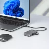 StarTech.com 4-portowy hub USB-A, 5 Gb/s, zasilany z magistrali, USB-A do 4x USB-A z pomocniczym wejściem zasilania USB-C, kabel hosta 1 ft/30 cm, przenośny hub USB do komputerów stacjonarnych/laptopów