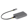 StarTech.com 4-Port USB-C Hub, 5Gbps, Bus Powered, USB C to 4x USB-A Hub z USB-C Auxiliary Power Input, 1ft/30cm Host kabel, Portable Desktop/Laptop USB Hub