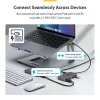 StarTech.com 4-Port USB-C Hub, 5Gbps, Bus Powered, USB C to 4x USB-A Hub z USB-C Auxiliary Power Input, 1ft/30cm Host kabel, Portable Desktop/Laptop USB Hub