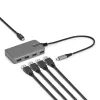 StarTech.com 4-Port USB-C Hub, 5Gbps, Bus Powered, USB C to 4x USB-A Hub z USB-C Auxiliary Power Input, 1ft/30cm Host kabel, Portable Desktop/Laptop USB Hub