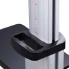 StarTech.com Rolling TV Cart/Stand On Wheels For 60-100inch płaski Screens Up To 220lb (100kg), Height Adjustment via Hand Crank, Mobile/Portable Trolley Mount