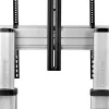 StarTech.com Rolling TV Cart/Stand On Wheels For 60-100inch płaski Screens Up To 220lb (100kg), Height Adjustment via Hand Crank, Mobile/Portable Trolley Mount