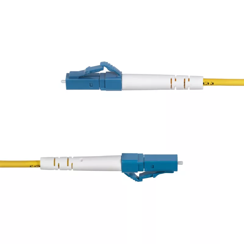 StarTech.com 2m (6.6ft) LC do LC (UPC) OS2 jednomodowy simpleksowy kabel światłowodowy, 9/125µm, 40G/100G, niewrażliwy na zginanie, niskie tłumienie wtrąceniowe - LSZH zwora światłowodowa