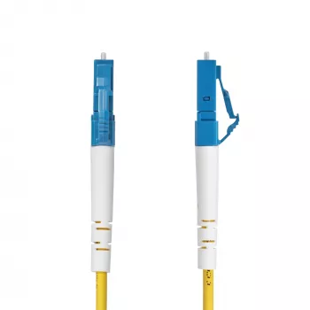 StarTech.com 3 m (9,8 stopy) kabel światłowodowy simplex jednomodowy OS2 LC na LC (UPC), 9/125 µm, 40G/100G, niewrażliwy na zginanie, niskie straty wtrąceniowe – zwora światłowodowa LSZH