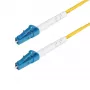 StarTech.com 30m (98,4 stopy) kabel światłowodowy jednomodowy simpleks LC na LC (UPC) OS2, 9/125 µm, 40G/100G, niewrażliwy na zginanie, niskie tłumienie wtrąceniowe, przewód połączeniowy LSZH