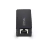 StarTech.com 1-portowy izolator sieci Gigabit, kompaktowy złącze RJ45 Ethernet z izolacją galwaniczną 4 kV, IP40, montaż na szynie DIN, zgodny z TAA