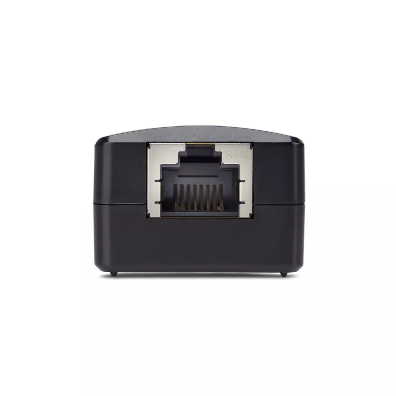 StarTech.com 1-portowy izolator sieci Gigabit, kompaktowy złącze RJ45 Ethernet z izolacją galwaniczną 4 kV, IP40, montaż na szynie DIN, zgodny z TAA
