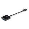 StarTech.com Adapter HDMI na VGA, aktywny konwerter wideo do laptopa/komputera stacjonarnego, 1920x1080 (1080p), źródło HDMI do monitora/wyświetlacza/projektora VGA