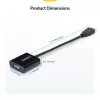 StarTech.com Adapter HDMI na VGA, aktywny konwerter wideo do laptopa/komputera stacjonarnego, 1920x1080 (1080p), źródło HDMI do monitora/wyświetlacza/projektora VGA
