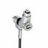 StarTech.com 25-Pack Universal Laptop Lock 6.6ft, Keyed Alike Locking kabel, Security kabel, Kompatybilny w/Noble Wedge®/Nano/K-Slot, Anti-Theft Cut-Resistant kabel