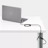 StarTech.com 25-Pack Universal Laptop Lock 6.6ft (2m), Serializowana linka zabezpieczająca do notebooka, kompatybilna z Noble Wedge®/Nano/K-Slot, linka z zamkiem szyfrowym bezkluczykowa - TAA