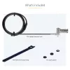 StarTech.com 25-Pack Universal Laptop Lock 6.6ft (2m), Serializowana linka zabezpieczająca do notebooka, kompatybilna z Noble Wedge®/Nano/K-Slot, linka z zamkiem szyfrowym bezkluczykowa - TAA