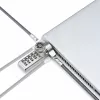 StarTech.com 10-Pack Dual-Access Laptop Lock, 6.5ft (2m) Keyed Alike and Combination Security kabel Lock for K-Slot Devices, Computer Anti-Theft Steel kabel