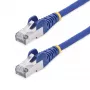 StarTech.com 3m Niebieski Kabel Ethernet CAT8, Snagless RJ45, 25G/40G, 2000MHz, 100W PoE++, S/FTP, 26AWG Czysta Miedź, LSZH, Ekranowany Patchcord Sieciowy z Odciążeniami, Indywidualnie Testowany
