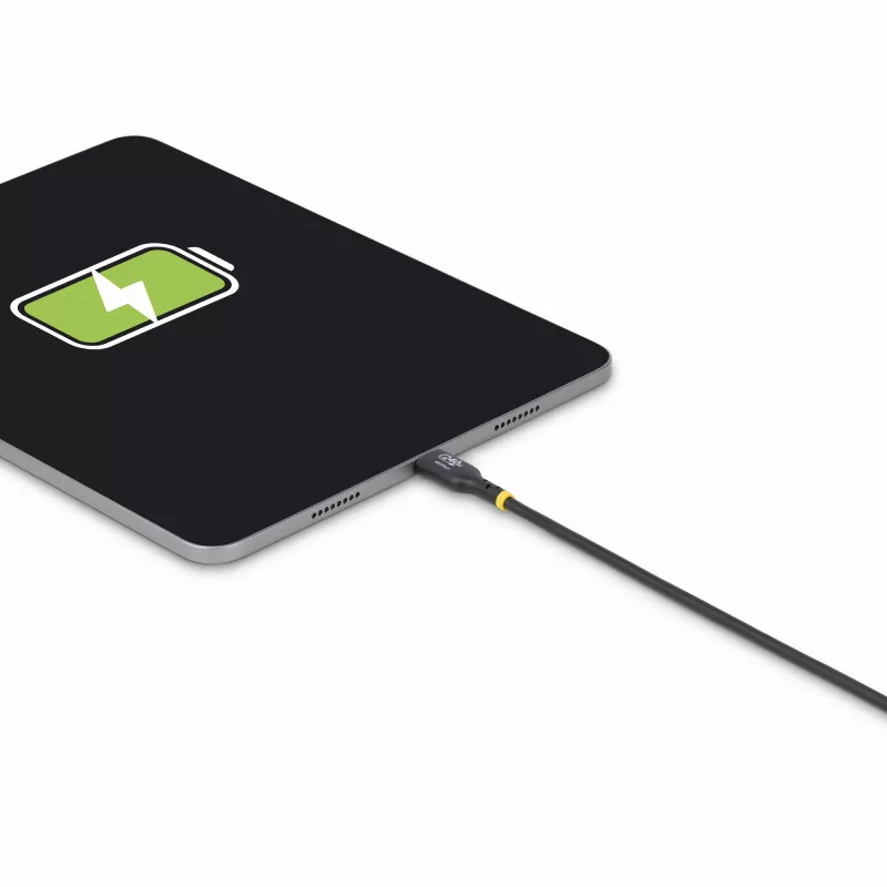 StarTech.com 4m kabel ładujący USB-C, certyfikat USB-IF, 240 W PD EPR, USB 2.0 Type-C przewód do ładowania laptopa, kabel do przesyłania danych USB-C, osłona TPE, M/M