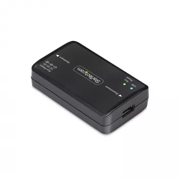 StarTech.com USB Galvanic Isolator, Up To 6KV, Electrical Noise Isolator, IP40, DIN Rail Mount, Isolated Power Filter, USB 2.0/1.1, 5V/250mA, Plug-and-Play, TAA