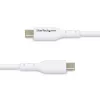 StarTech.com 3m (9.8ft) biały kabel ładujący USB-C, kabel USB C, przewód zasilający do laptopa USB 2.0 Type-C, 60W 3A Power Delivery, płaszcz TPE, kabel do transferu danych USB-C, M/M