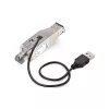 Konwerter mediów Gigabit Ethernet z włókna na RJ45, klucz sprzętowy, Singlemode optyczny 10 km / Multimode 800 m, zasilany przez USB, kompaktowa konstrukcja, obudowa metalowa, Micro Mini, TAA StarTech.com