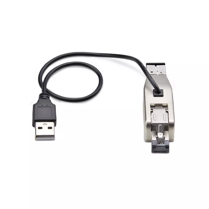 Konwerter mediów Gigabit Ethernet z włókna na RJ45, klucz sprzętowy, Singlemode optyczny 10 km / Multimode 800 m, zasilany przez USB, kompaktowa konstrukcja, obudowa metalowa, Micro Mini, TAA StarTech.com