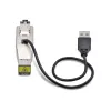 Konwerter mediów Gigabit Ethernet z włókna na RJ45, klucz sprzętowy, Singlemode optyczny 10 km / Multimode 800 m, zasilany przez USB, kompaktowa konstrukcja, obudowa metalowa, Micro Mini, TAA StarTech.com