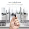 StarTech.com 25-pak uniwersalnej blokady do laptopa 2 m, linka zamykana na klucz główny, zabezpieczenie komputera, kompatybilna z Noble Wedge®/Nano/K-Slot; antykradzieżowa linka odporna na przecięcie