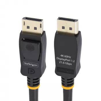 StarTech.com 2m (6.6ft) Kabel DisplayPort z certyfikatem VESA – 10 szt. – przewód DisplayPort 1.2 z zatrzaskami, 4K 60Hz UHD, kabel DP do DP do monitora, zatrzaskowe złącza DP