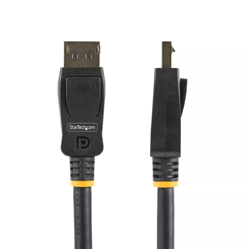 StarTech.com 2m (6.6ft) Kabel DisplayPort z certyfikatem VESA – 10 szt. – przewód DisplayPort 1.2 z zatrzaskami, 4K 60Hz UHD, kabel DP do DP do monitora, zatrzaskowe złącza DP