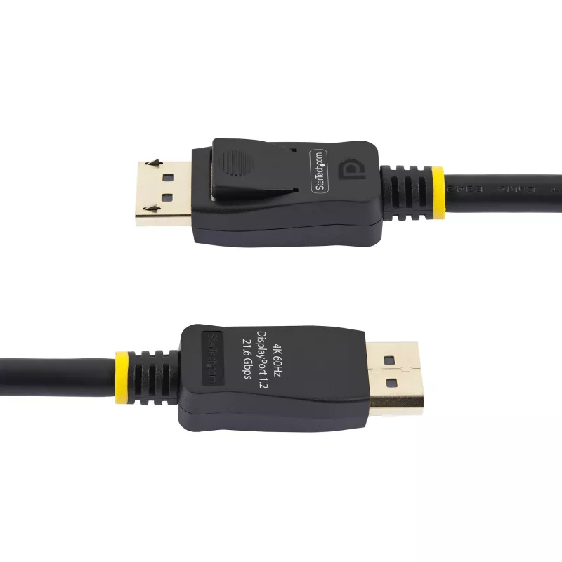 StarTech.com 2m (6.6ft) Kabel DisplayPort z certyfikatem VESA – 10 szt. – przewód DisplayPort 1.2 z zatrzaskami, 4K 60Hz UHD, kabel DP do DP do monitora, zatrzaskowe złącza DP