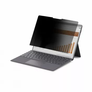 Filtr prywatności StarTech.com 4-kierunkowy 12,4 inch do Surface Laptop Go 1/2/3, orientacja pionowa/pozioma, kompatybilny z dotykiem, kąt widzenia +/- 30°, redukcja światła niebieskiego, wykończenie matowe