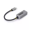 StarTech.com Adapter Ethernet USB-C na 2,5 GbE, kontroler NBASE-T, USB 3.0 Type-C, sieć wieloprędkościowa 2,5/1G, kompatybilny z Thunderbolt, Windows i Mac