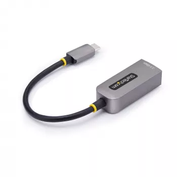 StarTech.com Adapter Ethernet USB-C na 2,5 GbE, kontroler NBASE-T, USB 3.0 Type-C, sieć wieloprędkościowa 2,5/1G, kompatybilny z Thunderbolt, Windows i Mac