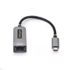 StarTech.com Adapter Ethernet USB-C na 2,5 GbE, kontroler NBASE-T, USB 3.0 Type-C, sieć wieloprędkościowa 2,5/1G, kompatybilny z Thunderbolt, Windows i Mac