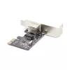 Karta sieciowa StarTech.com 1-portowa Gigabit PCIe, niskoprofilowa, 10/100/1000 Mb/s PCI Express LAN, Realtek RTL8111H, Windows i Linux, zgodna z TAA
