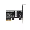 Karta sieciowa StarTech.com 1-portowa Gigabit PCIe, niskoprofilowa, 10/100/1000 Mb/s PCI Express LAN, Realtek RTL8111H, Windows i Linux, zgodna z TAA