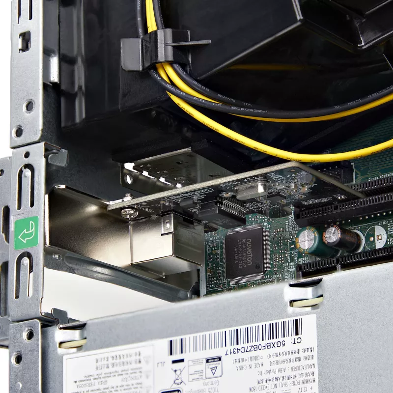 Karta sieciowa StarTech.com 1-portowa Gigabit PCIe, niskoprofilowa, 10/100/1000 Mb/s PCI Express LAN, Realtek RTL8111H, Windows i Linux, zgodna z TAA