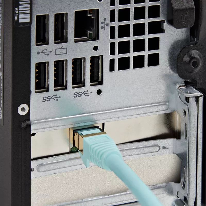 Karta sieciowa StarTech.com 1-portowa Gigabit PCIe, niskoprofilowa, 10/100/1000 Mb/s PCI Express LAN, Realtek RTL8111H, Windows i Linux, zgodna z TAA