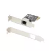 Karta sieciowa StarTech.com 1-portowa Gigabit PCIe, niskoprofilowa, 10/100/1000 Mb/s PCI Express LAN, Realtek RTL8111H, Windows i Linux, zgodna z TAA