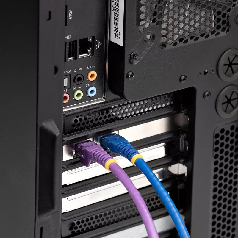 StarTech.com 2-Portowa Gigabitowa Karta Sieciowa PCIe, 10/100/1000Mbps PCI Express NIC, Dual Realtek RTL8111H, współpracuje z Windows i Linux, zgodna z TAA