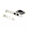 StarTech.com 2-Portowa Gigabitowa Karta Sieciowa PCIe, 10/100/1000Mbps PCI Express NIC, Dual Realtek RTL8111H, współpracuje z Windows i Linux, zgodna z TAA