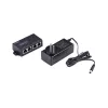 StarTech.com 2-portowy Gigabitowy Midspan PoE+ Injector, 10/100/1000Mbps, PoE+ (802.3af/at), 30W, 1Gbps Ethernet, możliwość montażu na ścianie, niezarządzalny zasilacz PoE inline