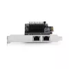 StarTech.com 2-portowa karta sieciowa PCIe 5G Gigabit, karta LAN PCI Express 5G/2,5G/1G/100M/10M, Realtek RTL8126, Windows i Linux, zgodna z TAA