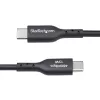 StarTech.com 2 m przewód ładujący USB-A na USB-C, ładowanie i synchronizacja, 3 A, USB 2.0, powłoka TPE - czarny przewód ładujący USB