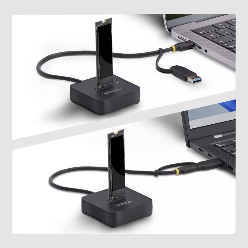 StarTech.com - Schnittstellenadapter - M.2 2280, M.2 2242, M.2 2230, M.2 2260 (M.2 2280, M.2 2242, M.2 2260, M.2 2230) - M.2 NVMe Card - USB 3.2 (Gen 