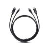 StarTech.com 10ft (3m) DisplayPort i USB 5Gbps Kabel KVM, 4K 60Hz, Uniwersalnie kompatybilny Kabel DP 1.2/USB 3.0 Combo do przełączników KVM