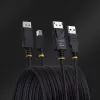 StarTech.com 10ft (3m) DisplayPort i USB 5Gbps Kabel KVM, 4K 60Hz, Uniwersalnie kompatybilny Kabel DP 1.2/USB 3.0 Combo do przełączników KVM