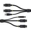 StarTech.com Kabel KVM Dual-DisplayPort i USB 5Gbps 1,8 m (6 stóp), 4K 60 Hz, uniwersalnie kompatybilny przewód combo DP 1.2/USB 3.0 do przełączników KVM z dwoma monitorami