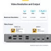 Stacja dokująca StarTech.com USB-C z obsługą trzech monitorów, ładowarka do laptopa 140 W dla MacBook Pro i Windows, HDMI 4K 60 Hz lub DisplayPort, TAA